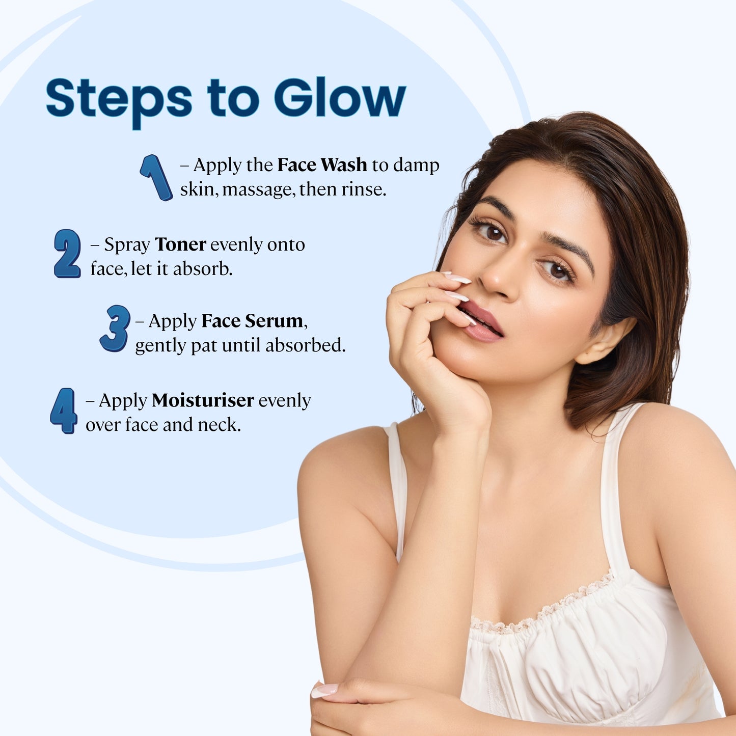 Night Glow Quad  | Rice Berry Face Wash, Toner, Vitamin C Serum & Moisturizer