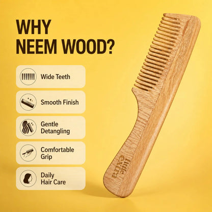 Rice Berry Face Wash & Wooden Neem Comb