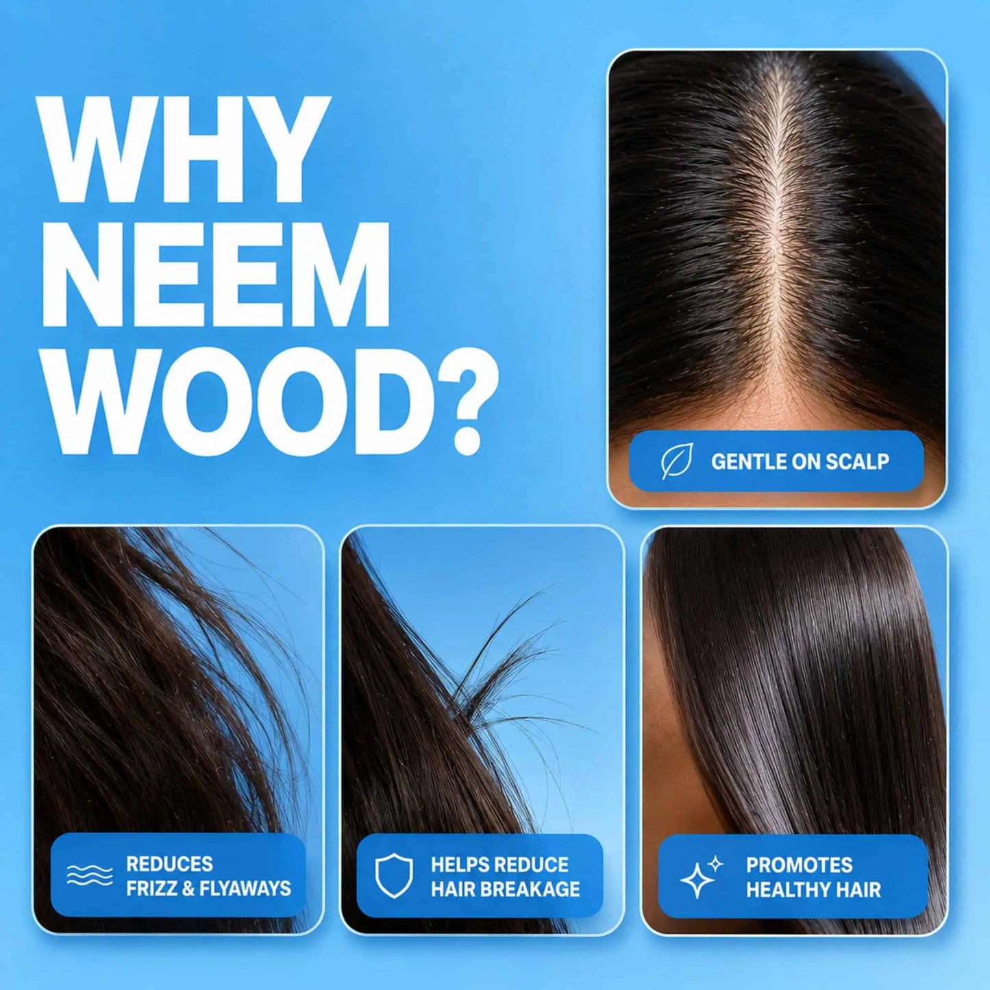 Rice Berry Hydrating Face Wash & Dual Tooth Neem Wood Comb