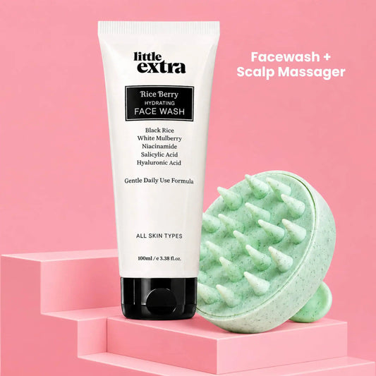 Rice Berry Face Wash & Scalp Massager