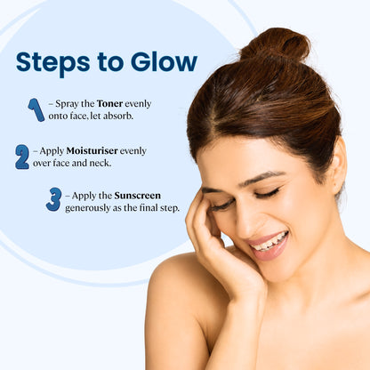 Balanced Glow Trio  | Rice Berry Toner, Moisturizer & Sunscreen