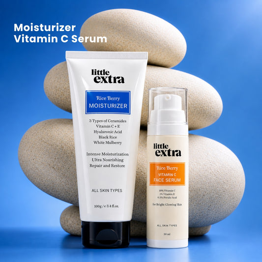 Repair & Reset Duo | Rice Berry Vitamin C Serum & Moisturizer