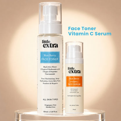 Radiance Filter | Rice Berry Face Toner & Vitamin C Serum
