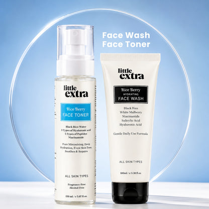 Main Character Prep | Rice Berry Face Wash & Toner