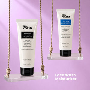 PM Essentials | Rice Berry Face Wash & Moisturizer