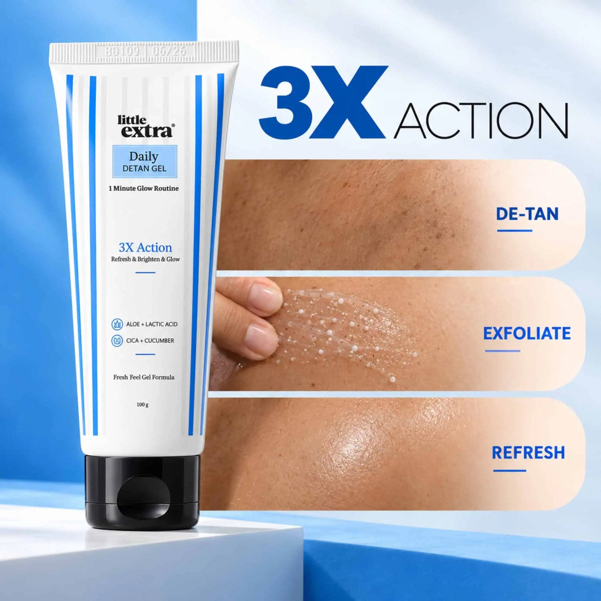 Daily Detan Gel | 1-Minute Glow Routine