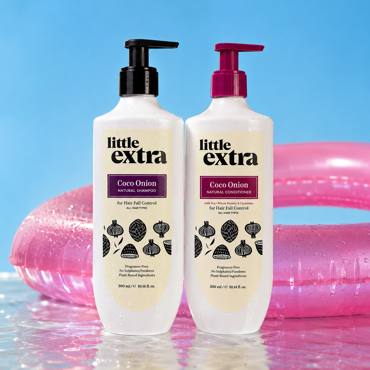 Everyday Hair Essentials Duo | Coco Onion Hair Fall Control Shampoo & Conditioner