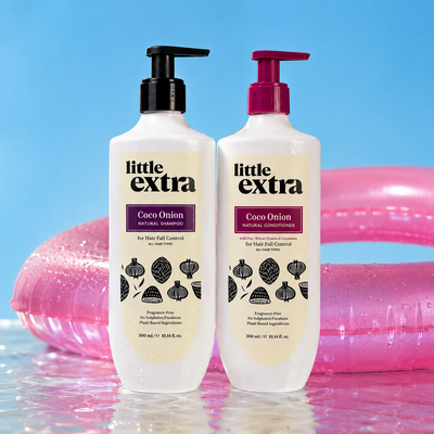 Everyday Hair Essentials Duo | Coco Onion Hair Fall Control Shampoo & Conditioner