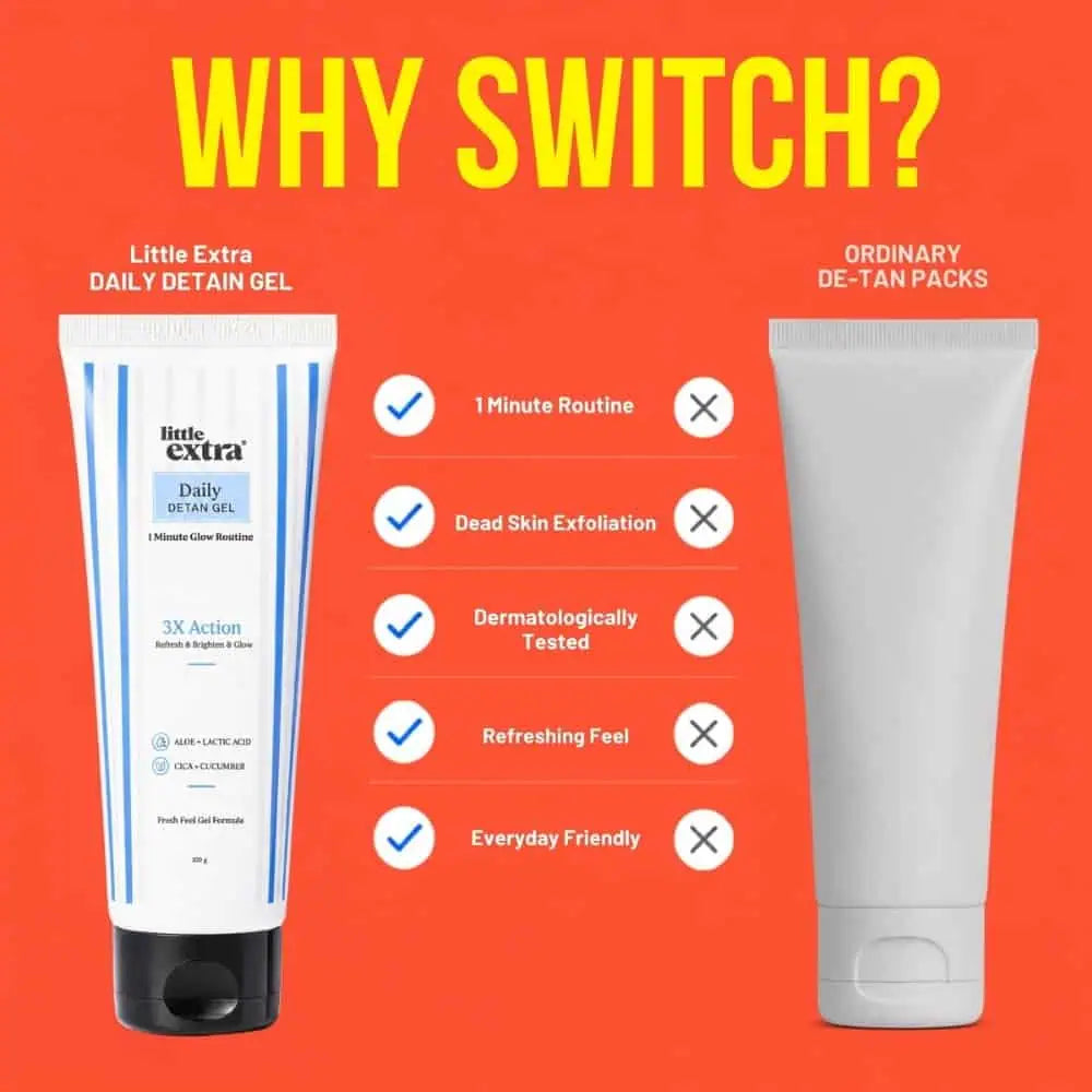 Daily Detan Gel | 1-Minute Glow Routine