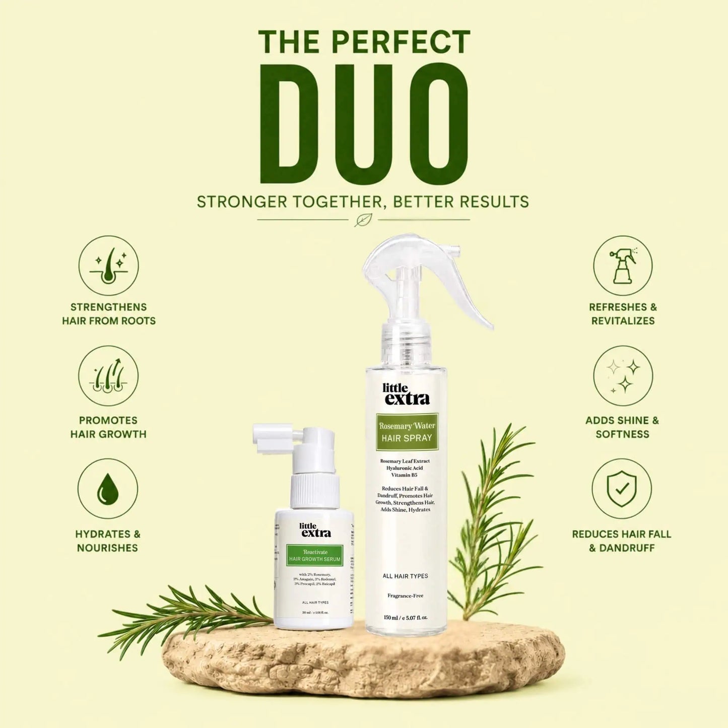 The Rosemary Hair Growth Duo