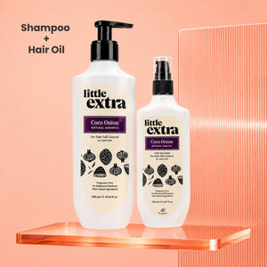 Hair Fall Control Duo | Coco Onion Hair Fall Oil & Shampoo