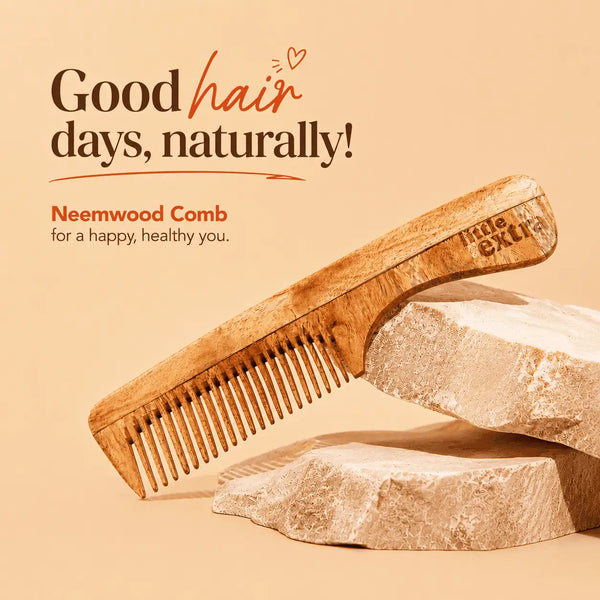 Wooden Neem Comb for Hair Growth