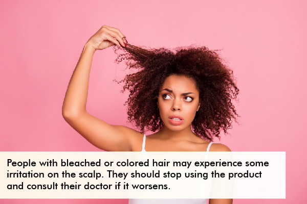 are there any side effects to using the hair conditioner?