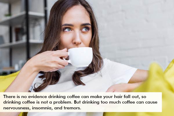 can drinking coffee lead to hair loss?