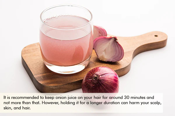 general queries related to onion juice for hair care