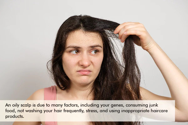 causes behind an oily scalp