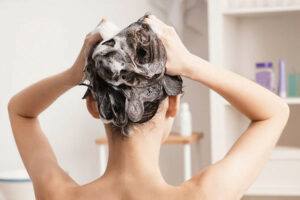 what does it mean to lose hair when shampooing?