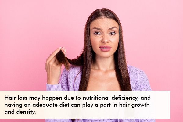 can nutritional deficiencies affect hair thickness?