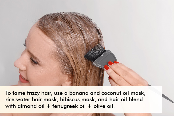 home remedies to tackle frizzy hair