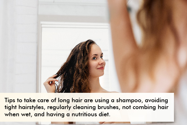 tips to take care of your long hair