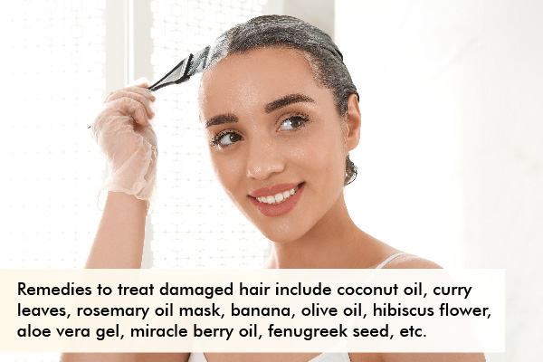 ways to treat damaged hair