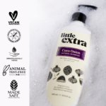 Vegan and cruelty free and made safe certified Coco Onion shampoo by Little Extra