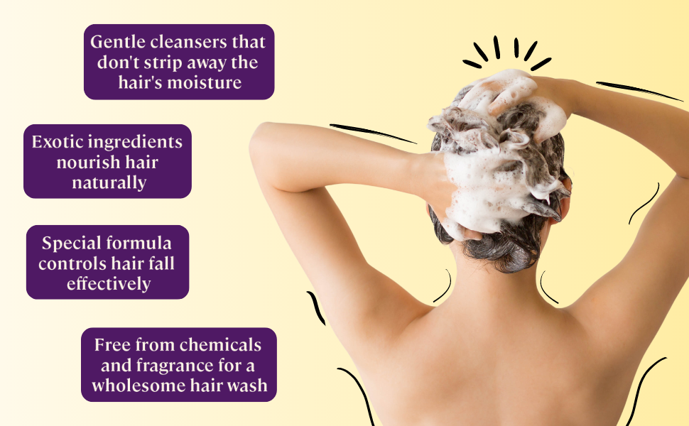 little extra shampoo stops hair loss