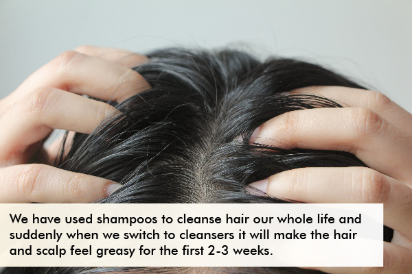 negative impacts of not washing your hair with shampoo