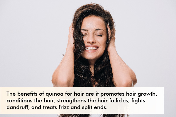 hair care benefits offered by quinoa