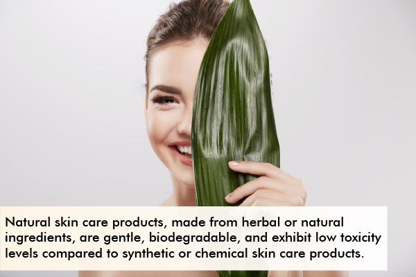 natural skin care is environment-friendly and biodegradable